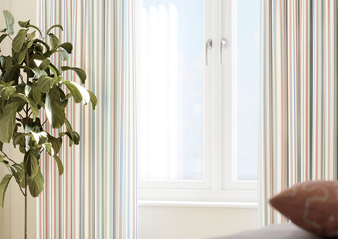 The British Stripe Co. Elizabeth, Brighton No.1 - Made to Measure Curtains - Image 5